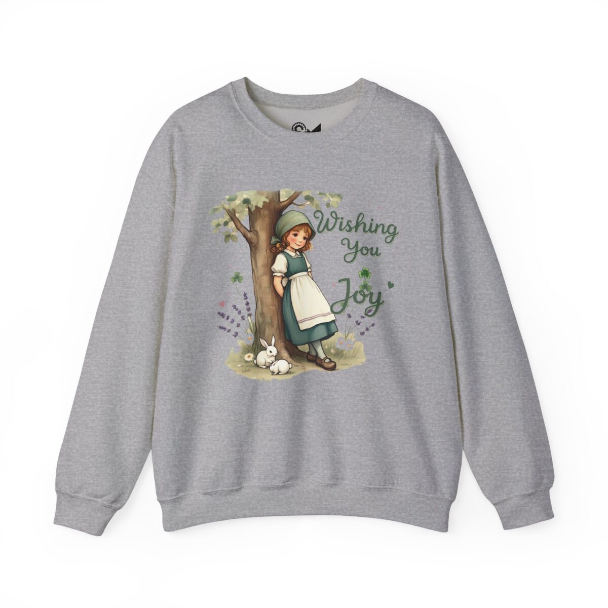 Wishing you joy Unisex Heavy Blend™ Crewneck Sweatshirt - Image 9