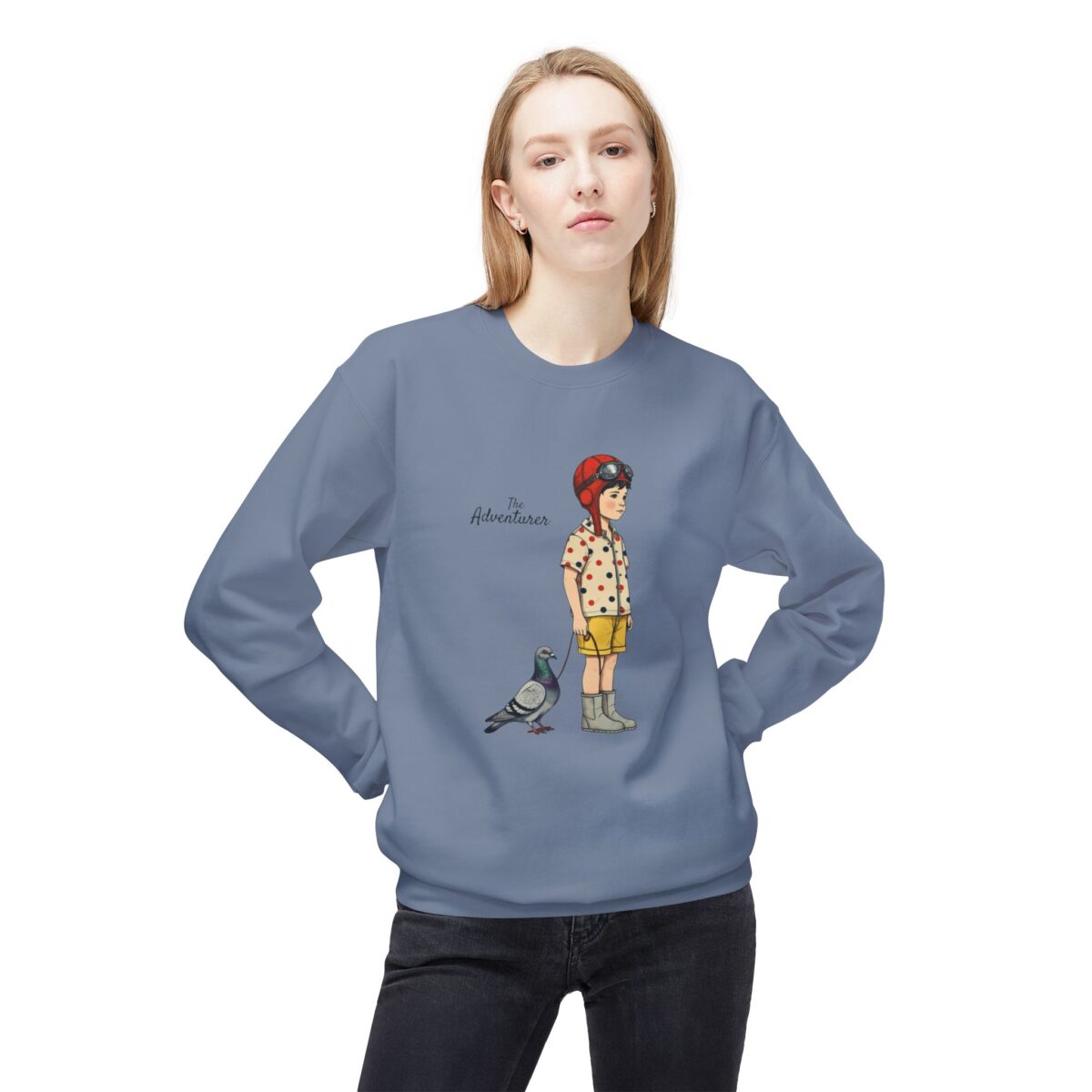 The adventurer Unisex Midweight Softstyle Fleece Crewneck Sweatshirt - Image 19