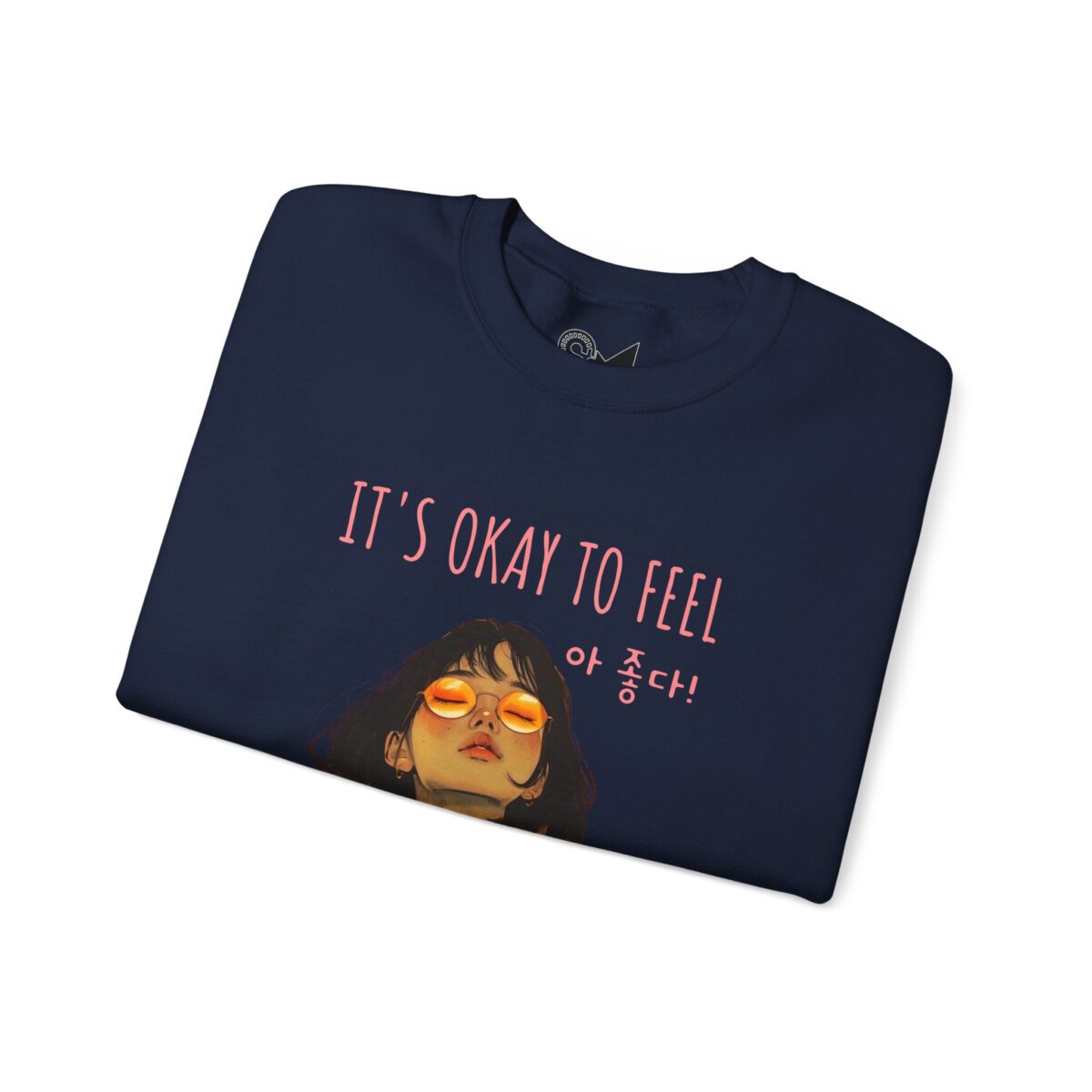 It's OK to feel Unisex Heavy Blend™ Crewneck Sweatshirt - Image 15