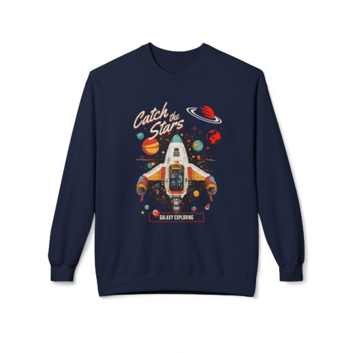 Catch the stars Unisex Midweight Softstyle Fleece Crewneck Sweatshirt - Image 13