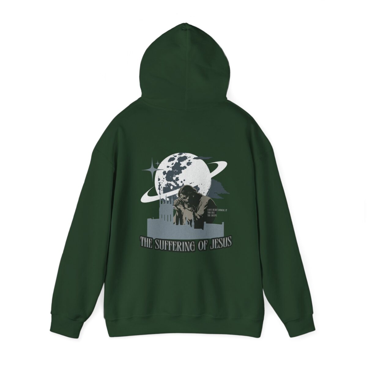 The suffering of Jesus Unisex Heavy Blend™ Hooded Sweatshirt - Image 11