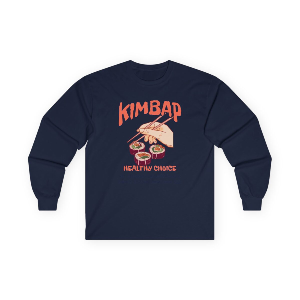 Kimbap Unisex Ultra Cotton Long Sleeve Tee - Image 37