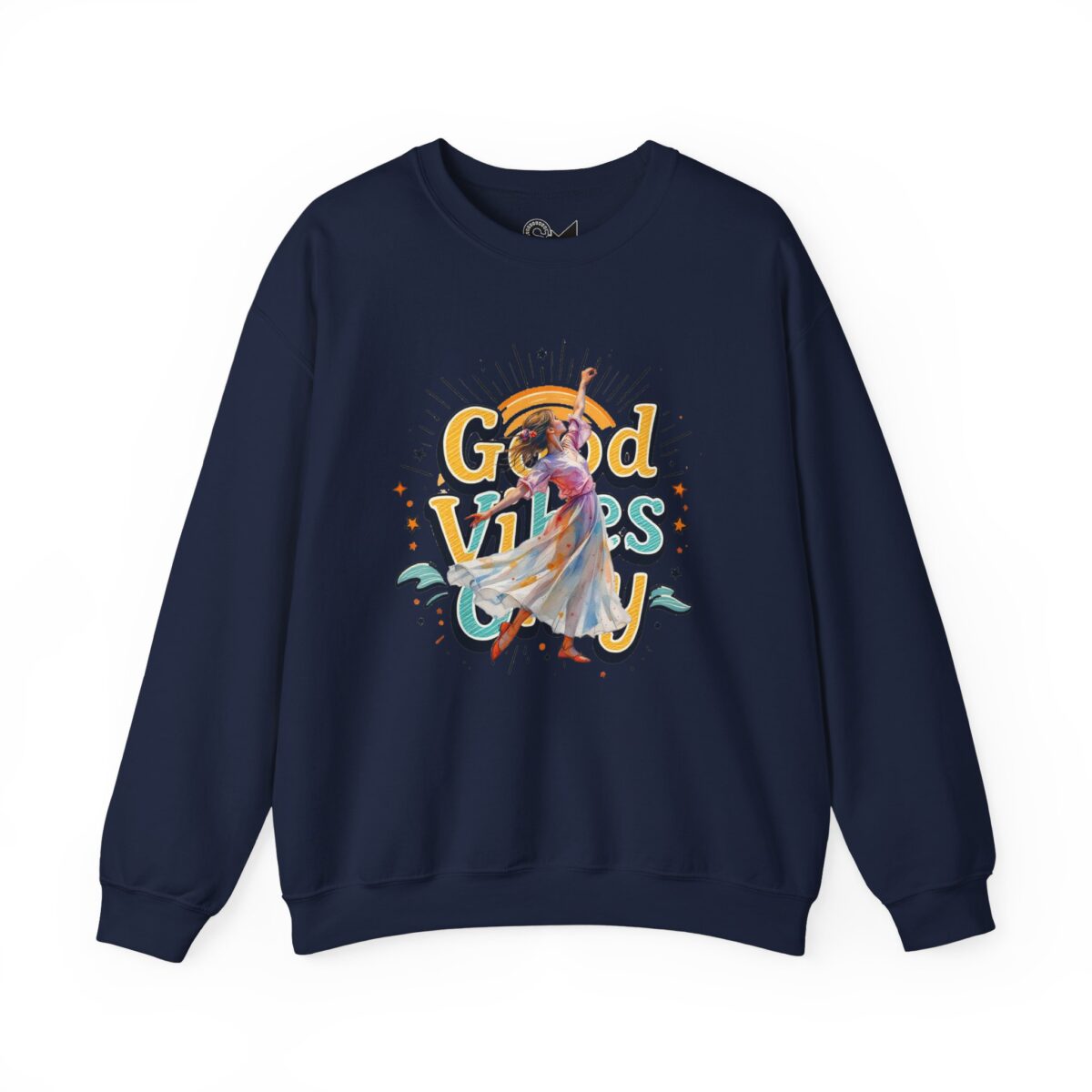 Good vibes only Unisex Heavy Blend™ Crewneck Sweatshirt - Image 45