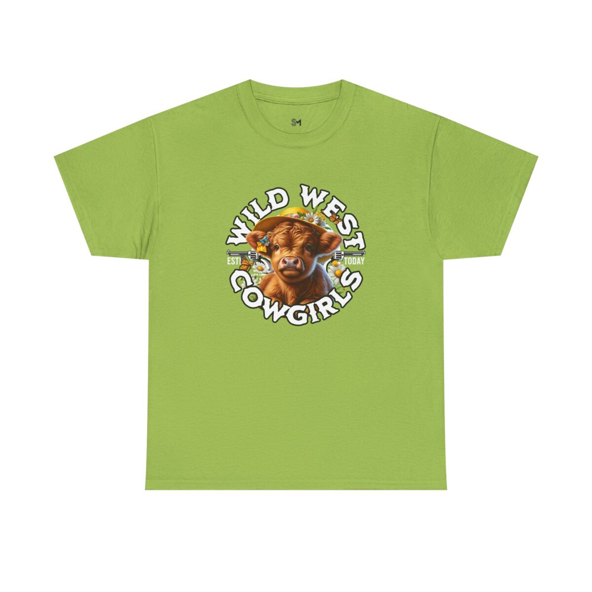 Wild west cow girls Unisex Heavy Cotton Tee - Image 29