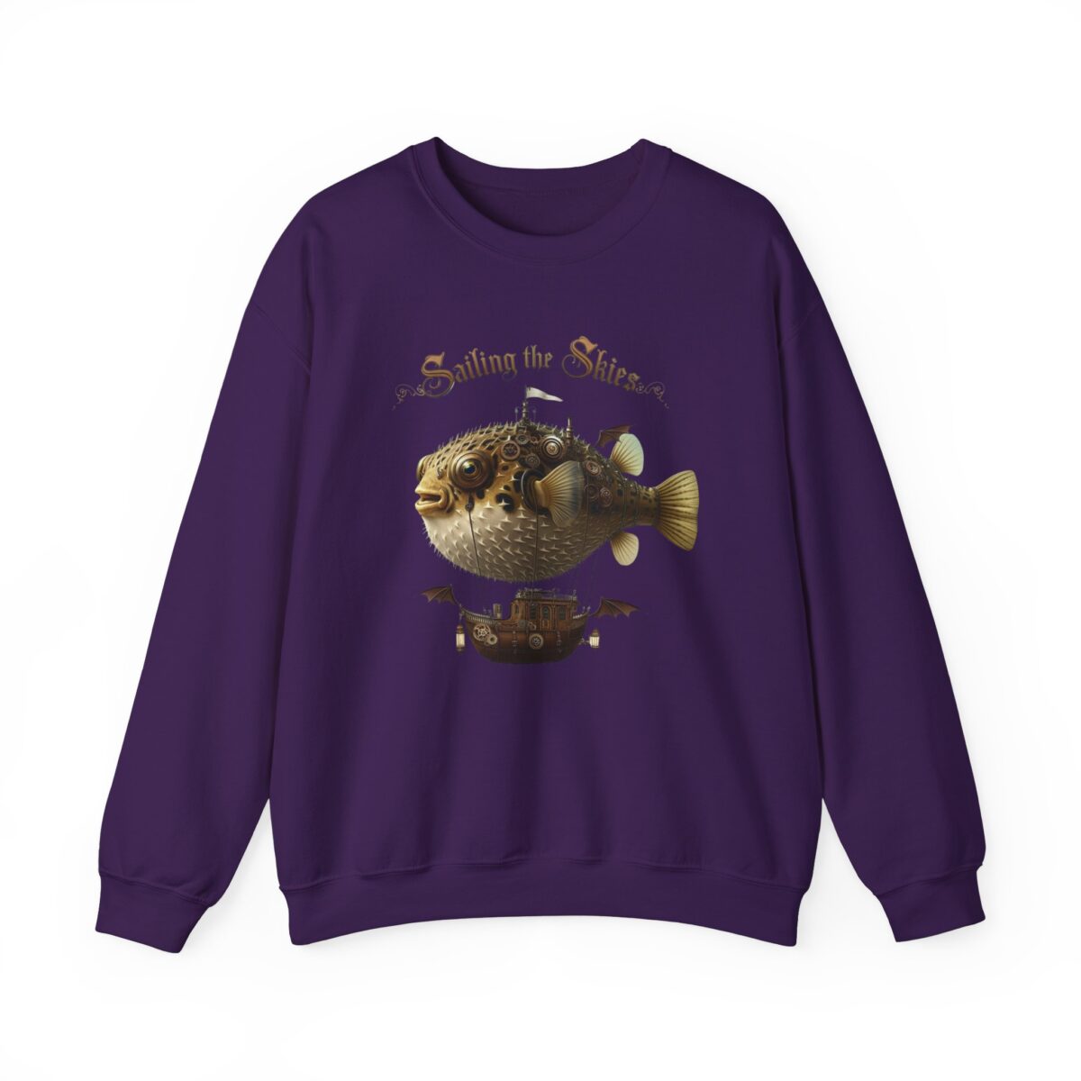 Sailing the skies Unisex Heavy Blend™ Crewneck Sweatshirt - Image 25