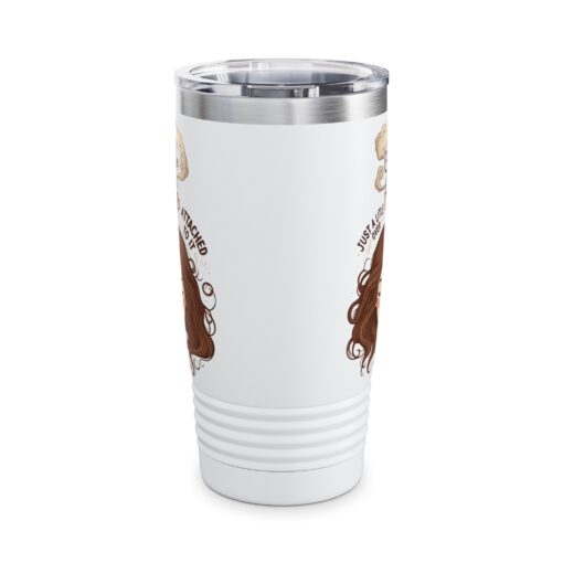 I am not a coffee addict Ringneck Tumbler, 20oz - Image 3
