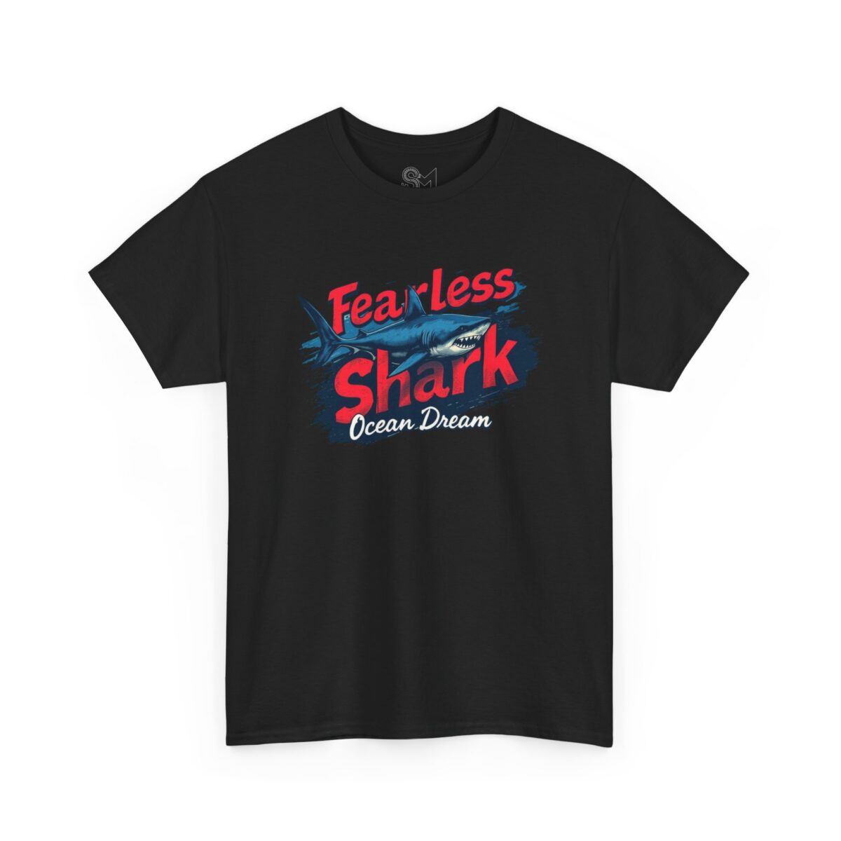 Fearless shark Unisex Heavy Cotton Tee - Image 11