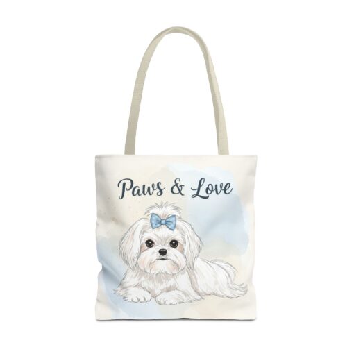 Paws & Love Dog Tote Bag - Cute Pet Lover's Carryall - Image 21