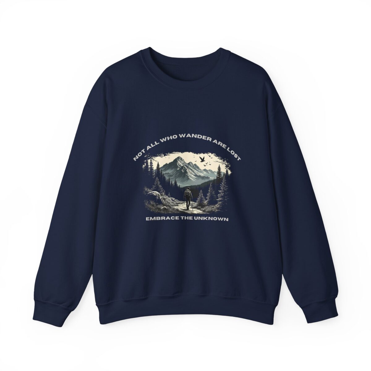 Not All Who Wander Are Lost Unisex Heavy Blend™ Crewneck Sweatshirt - Image 29
