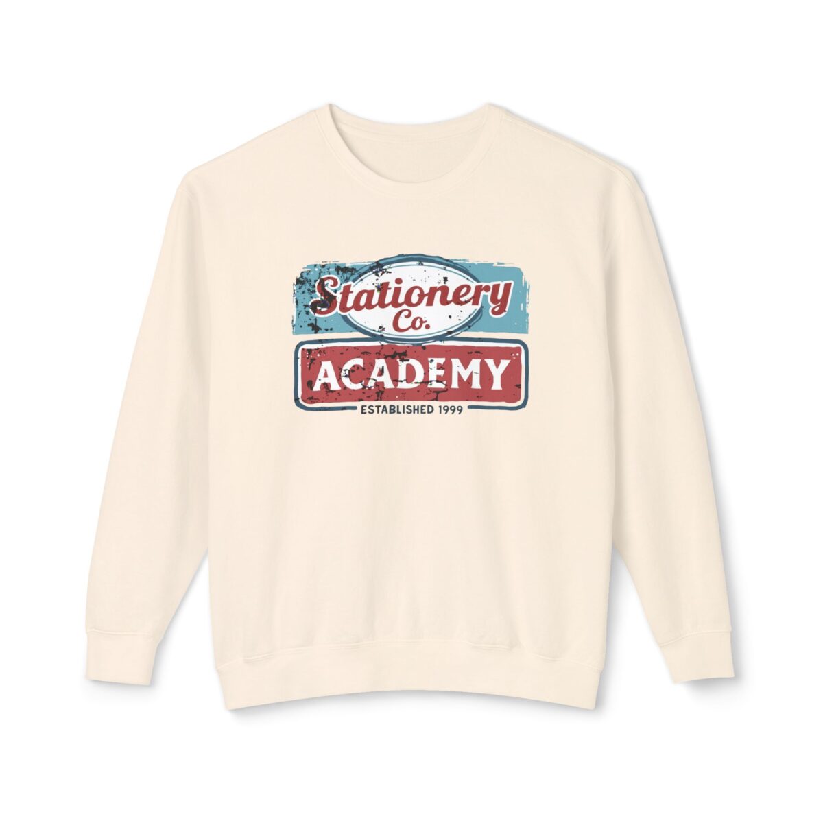 Vintage Sign Unisex Lightweight Crewneck Sweatshirt - Image 5