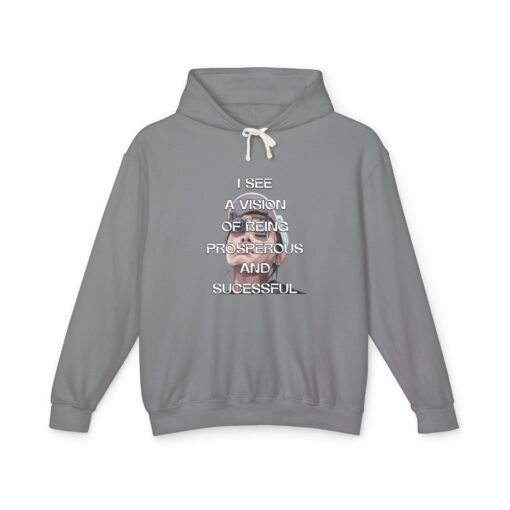 I see a vision Unisex Lightweight Hooded Sweatshirt - Image 9