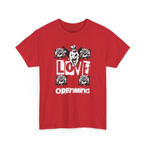 Love open mind Unisex Heavy Cotton Tee - Image 43