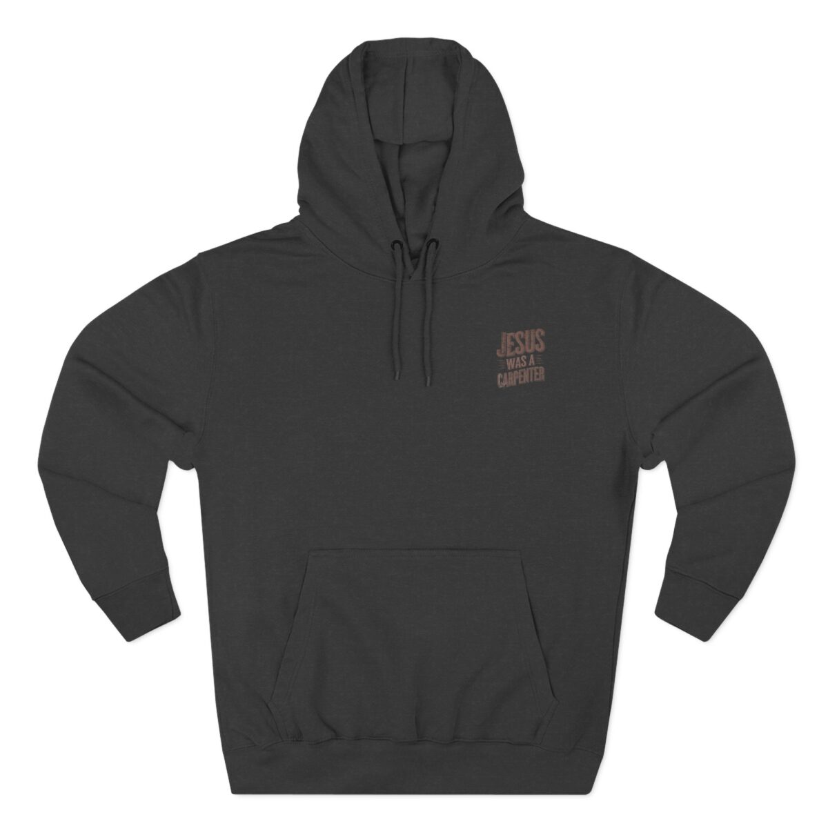 Jesus was a carpenter Three-Panel Fleece Hoodie - Image 9