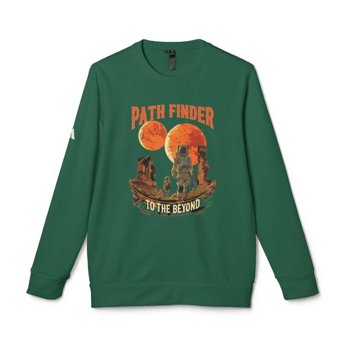 Path Finder adidas Unisex Fleece Crewneck Sweatshirt - Image 9