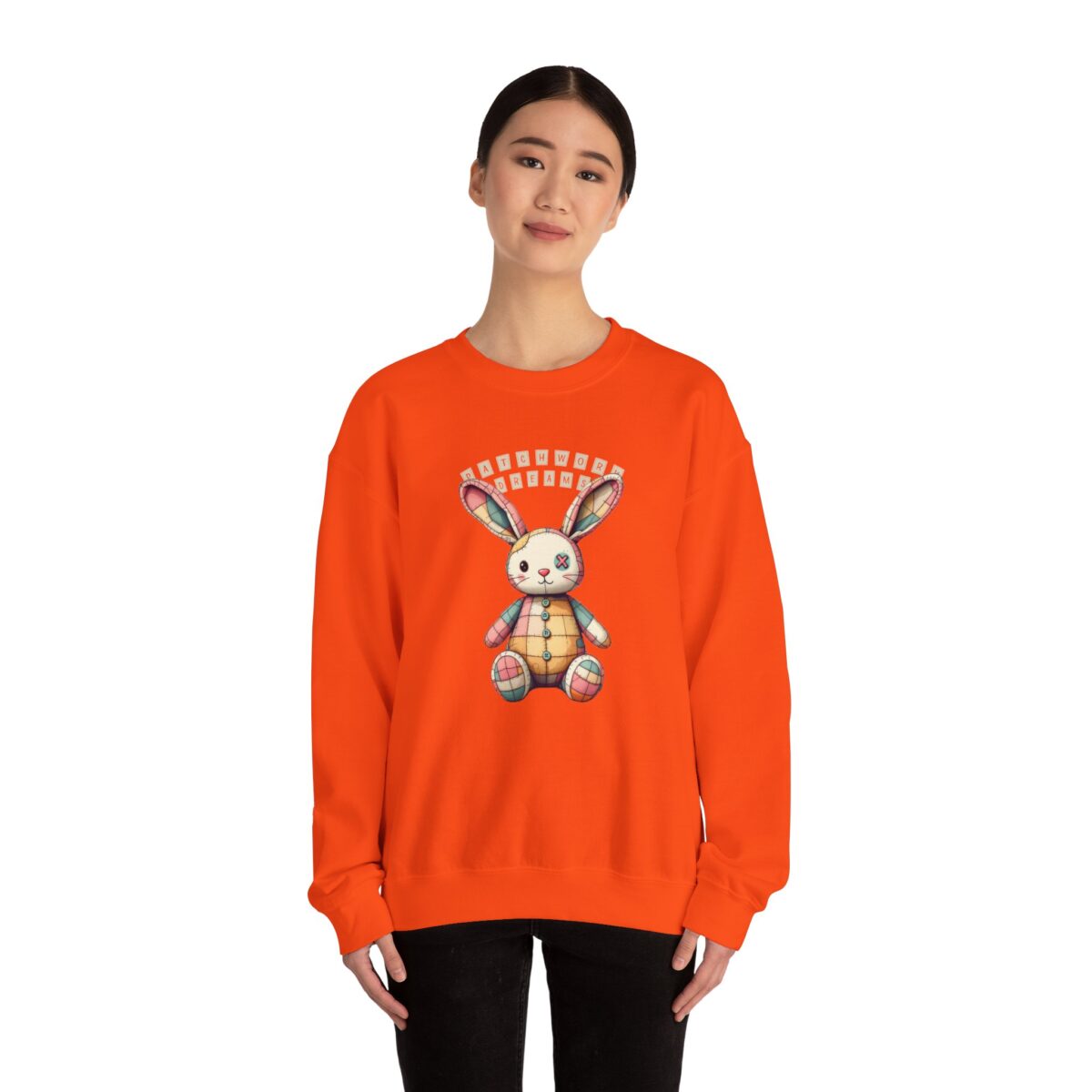 Patchwork dreams Unisex Heavy Blend™ Crewneck Sweatshirt - Image 8