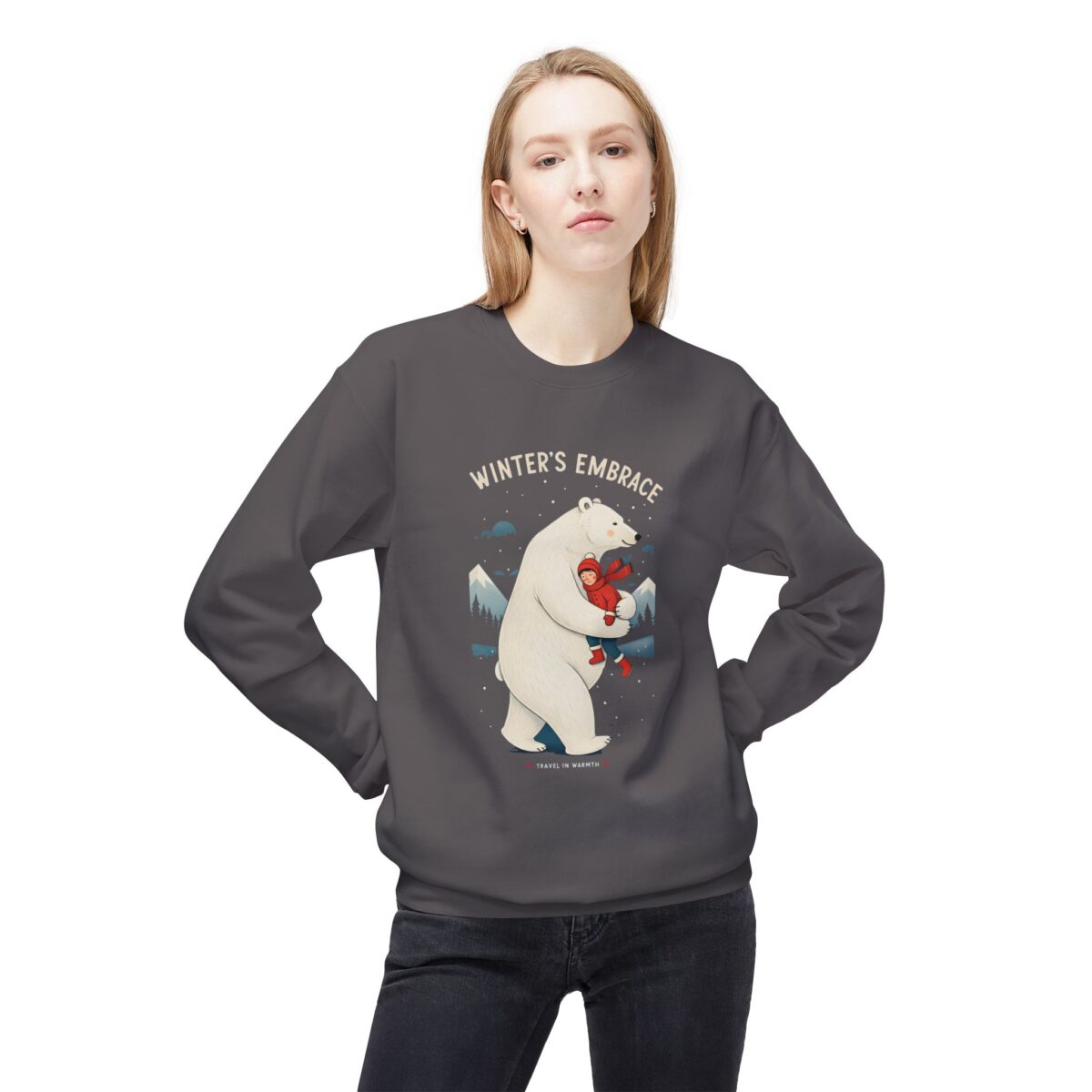 Winter's embrace Unisex Midweight Softstyle Fleece Crewneck Sweatshirt - Image 11