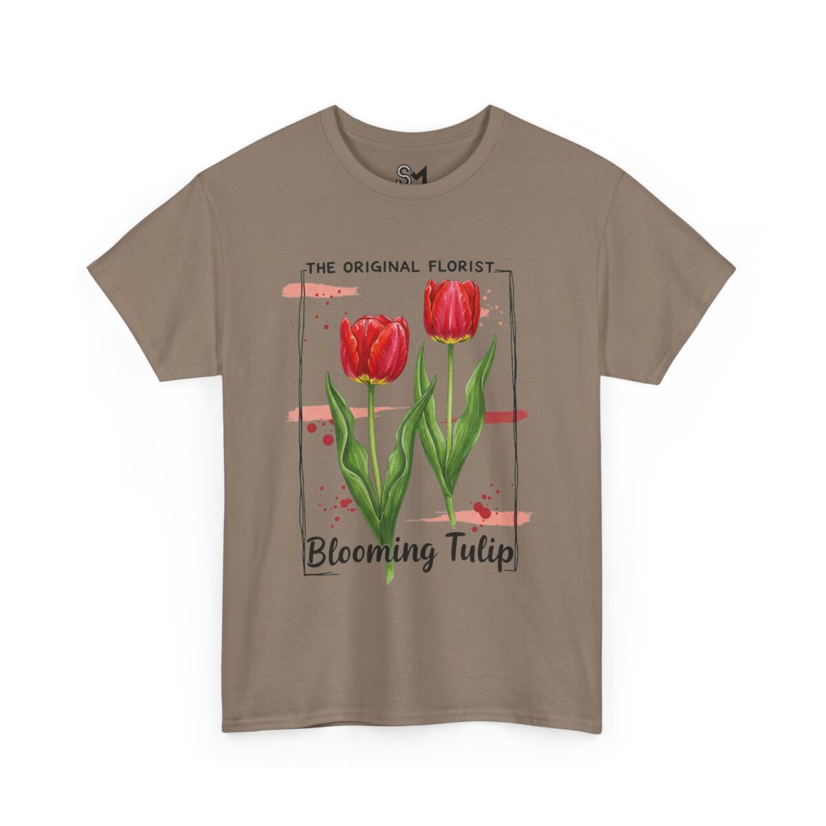 Blooming Tulip Unisex Heavy Cotton Tee - Image 15