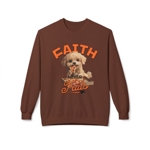 Faith never fails Unisex Midweight Softstyle Fleece Crewneck Sweatshirt