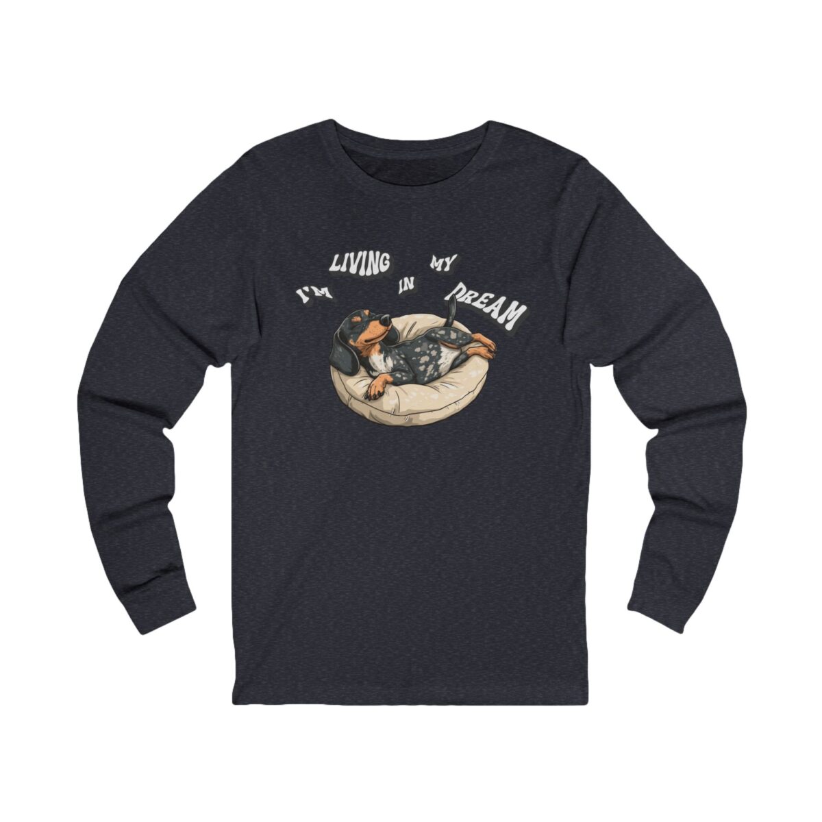 Living in my dream Unisex Jersey Long Sleeve Tee - Image 9