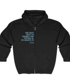Creat the future Unisex Heavy Blend™ Full Zip Hooded Sweatshirt
