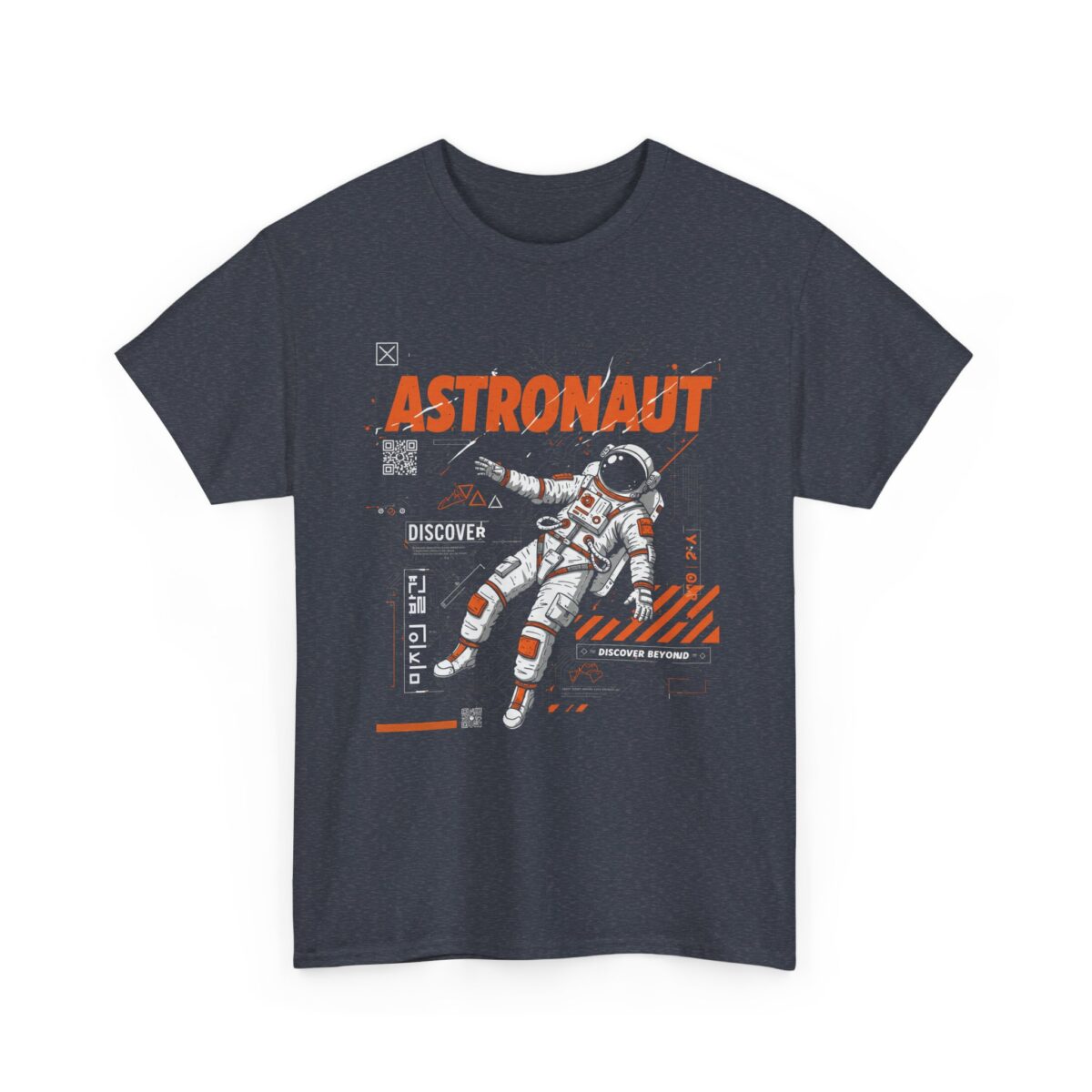 Astronaut Unisex Heavy Cotton Tee - Image 15