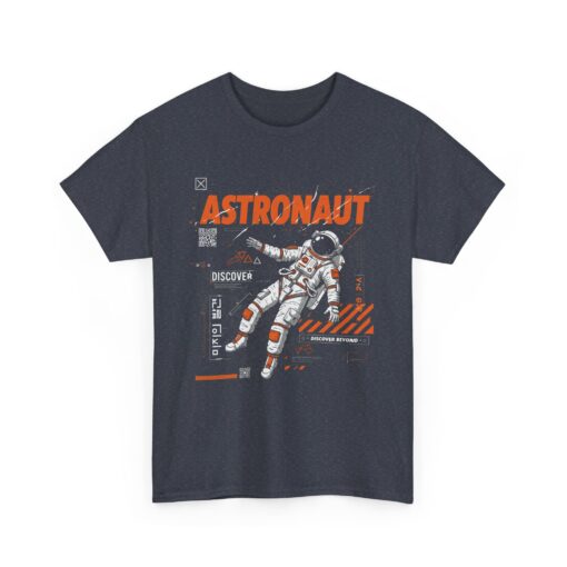 Astronaut Unisex Heavy Cotton Tee - Image 15