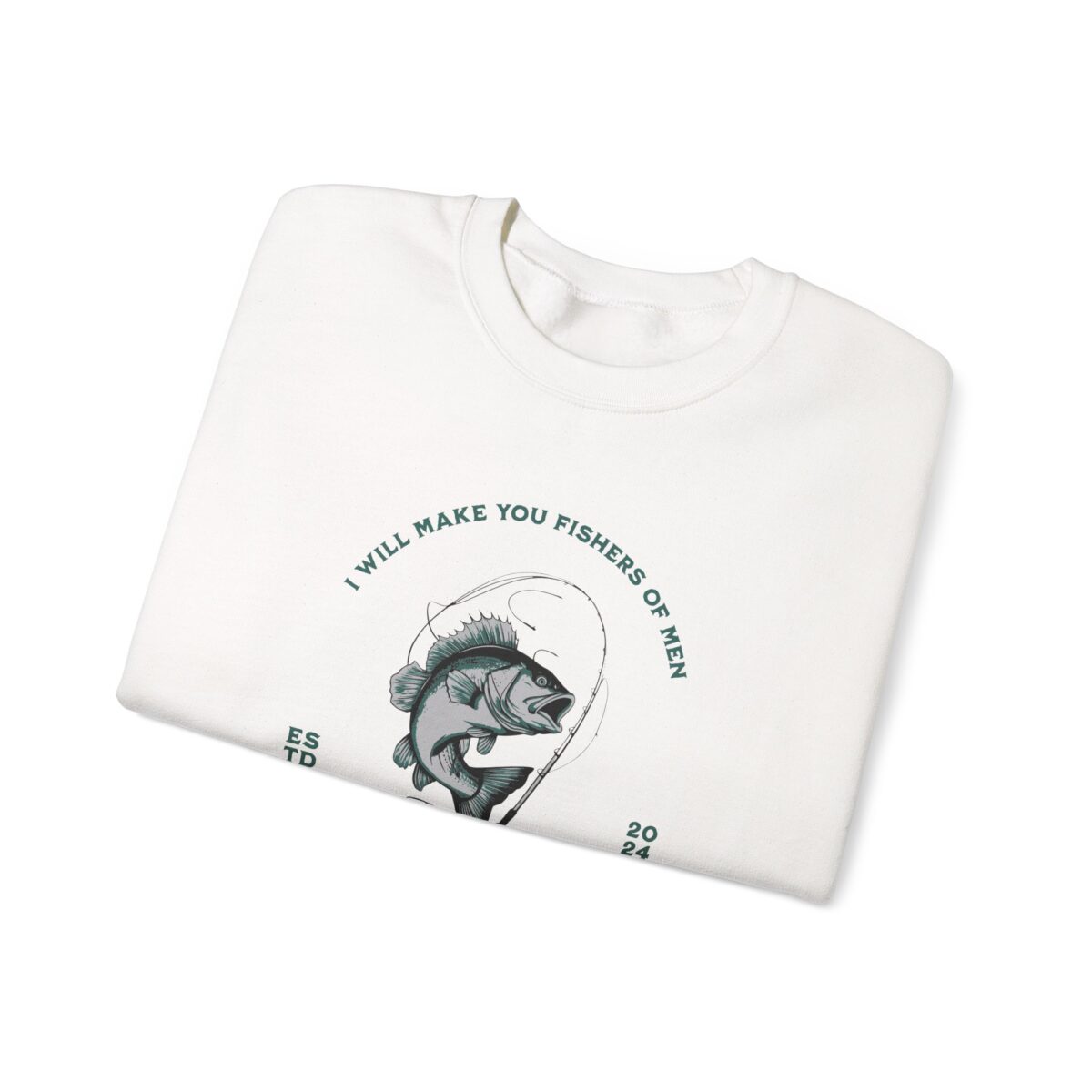 Super fisher Unisex Heavy Blend™ Crewneck Sweatshirt - Image 3