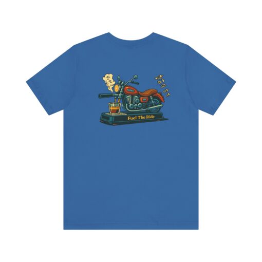 Fuel The Ride Unisex Tee - Vintage Motorcycle Graphic T-Shirt - Image 14