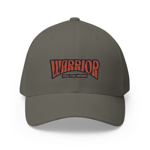 Warrior Structured Cap - Embroidered Hat for Strength and Resilience
