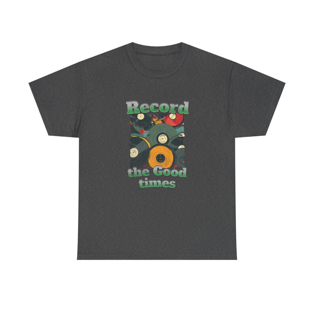 Record the good times Unisex Heavy Cotton Tee - Image 17