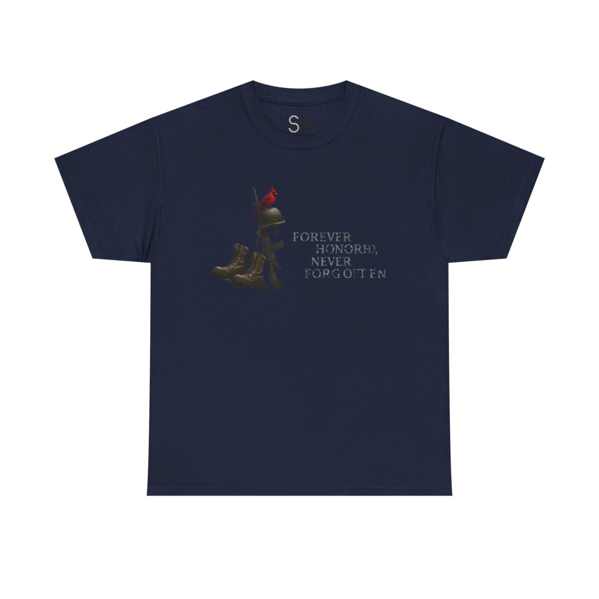 Forever honored, never forgotten Unisex Heavy Cotton Tee - Image 21