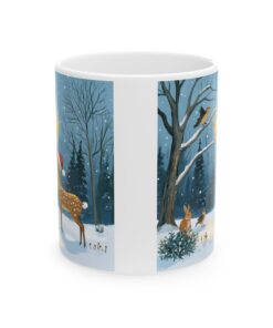 serene winter Ceramic Mug, (11oz, 15oz)
