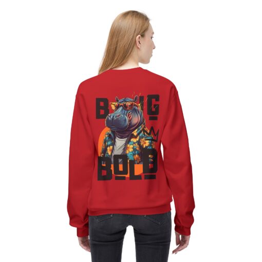 Big Bold Unisex Midweight Softstyle Fleece Crewneck Sweatshirt - Image 52
