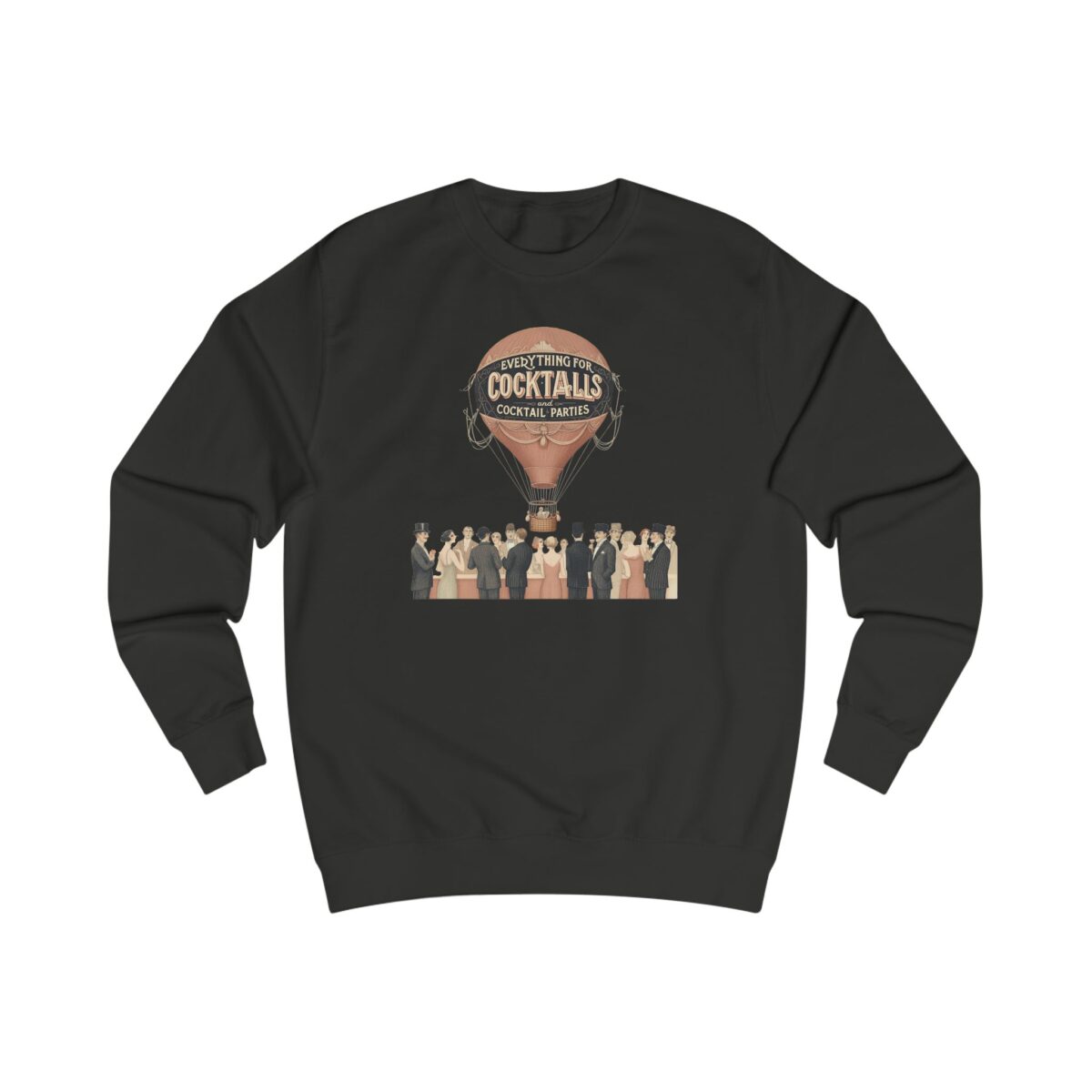 Cocktail Parties Unisex Sweatshirt - Image 3