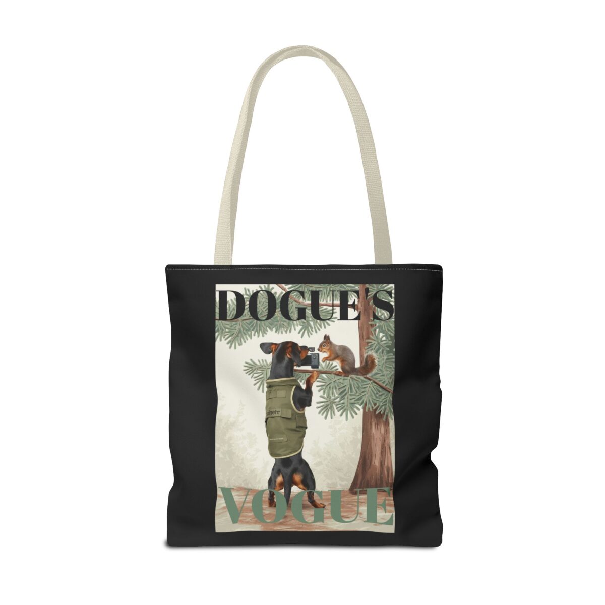 Dogue's Vogue Tote Bag (AOP) - Image 46