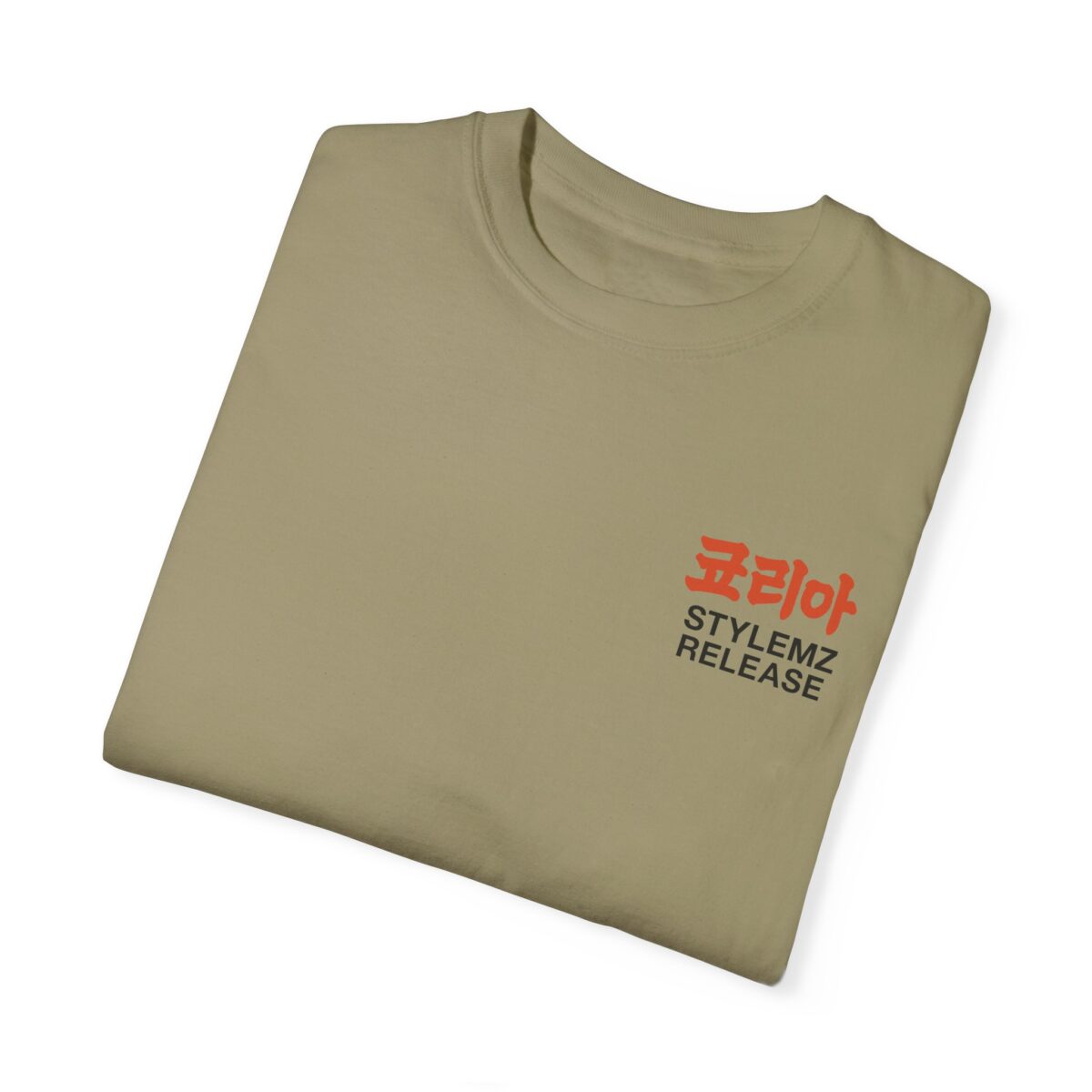 Unisex Garment-Dyed T-shirt - Korean Style Release Tee - Image 7