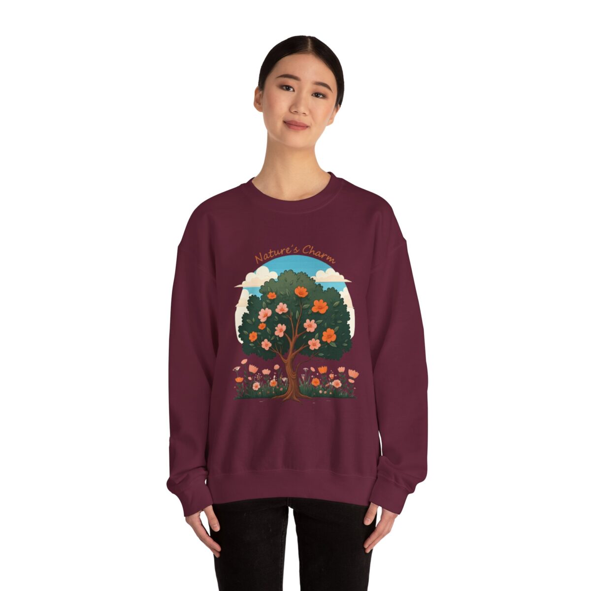 Nature's Charm Unisex Heavy Blend™ Crewneck Sweatshirt - Image 4