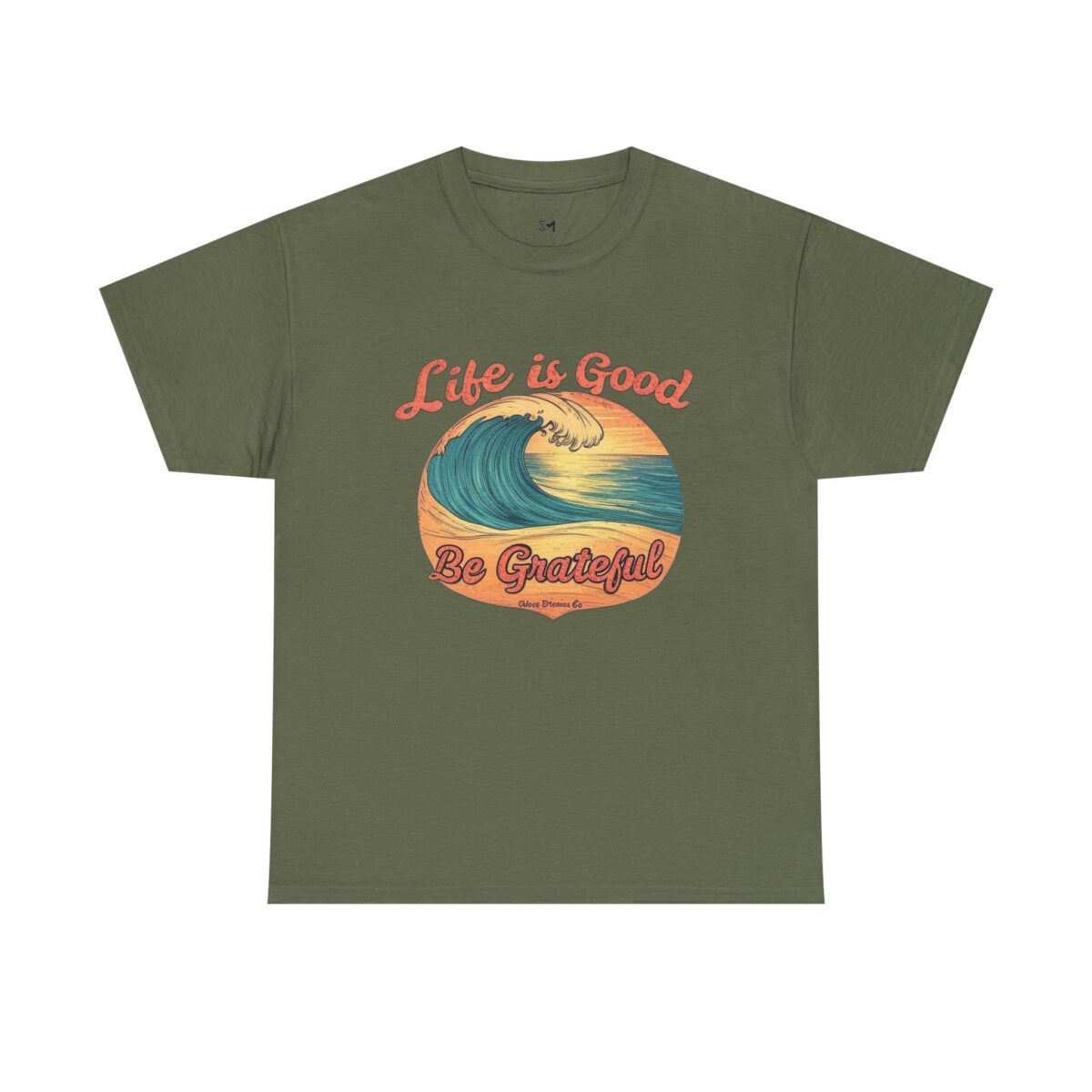 Life is good Unisex Heavy Cotton Tee - Image 13