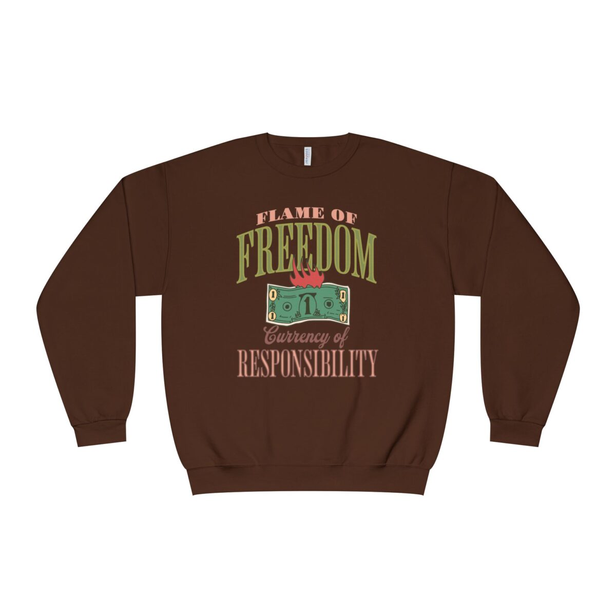 Currency of freedom Unisex NuBlend® Crewneck Sweatshirt - Image 17