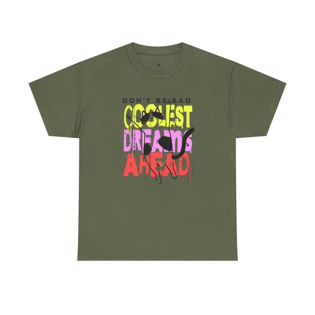 Don't be sad Unisex Heavy Cotton Tee - Image 25