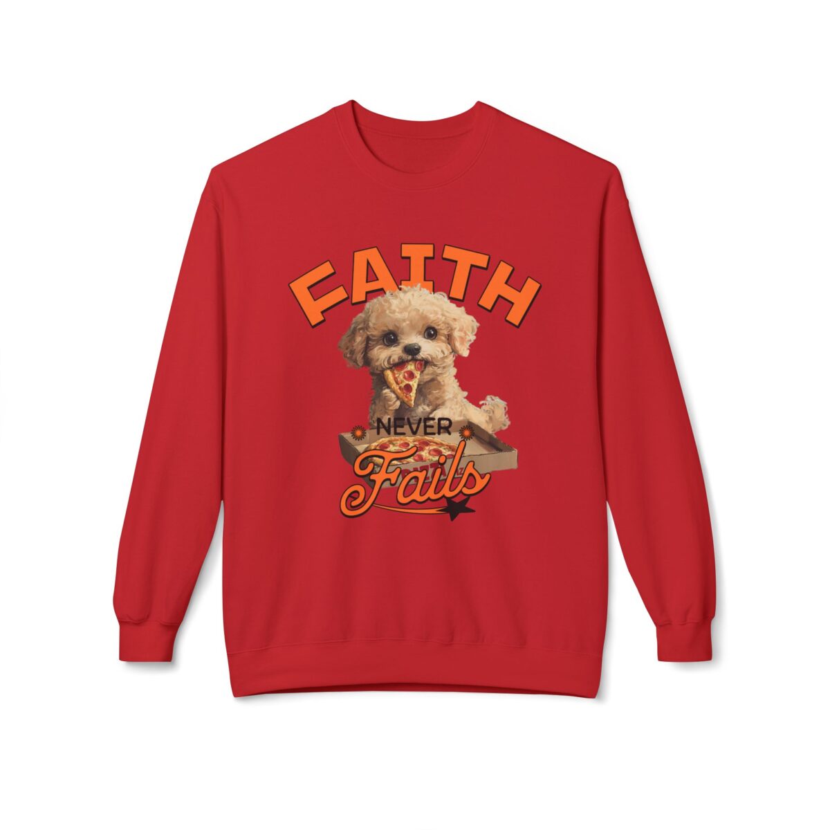 Faith never fails Unisex Midweight Softstyle Fleece Crewneck Sweatshirt - Image 49