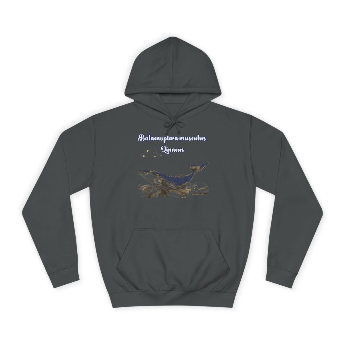 Blue Whale Unisex College Hoodie - Image 13
