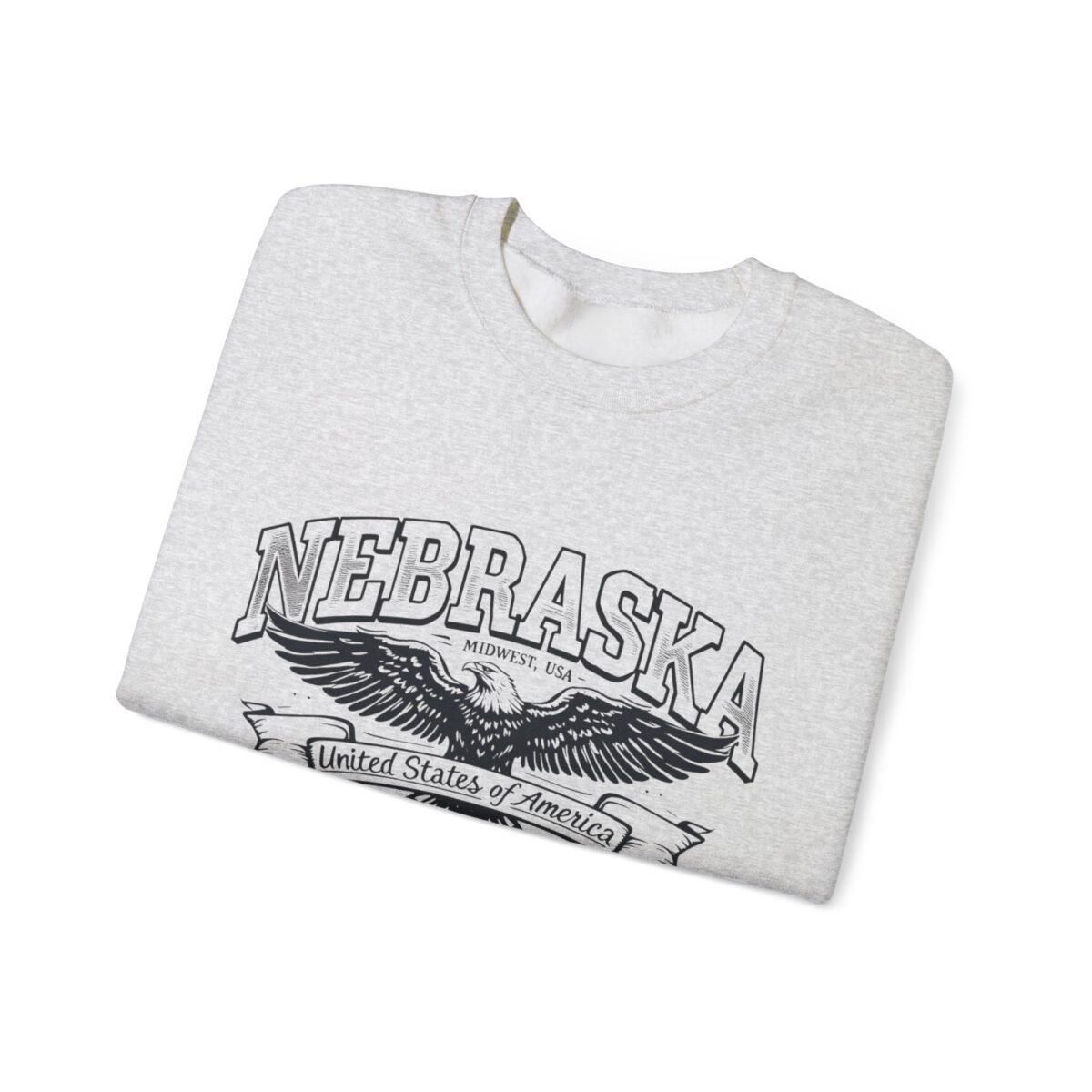 Nebraska Unisex Heavy Blend™ Crewneck Sweatshirt - Image 7