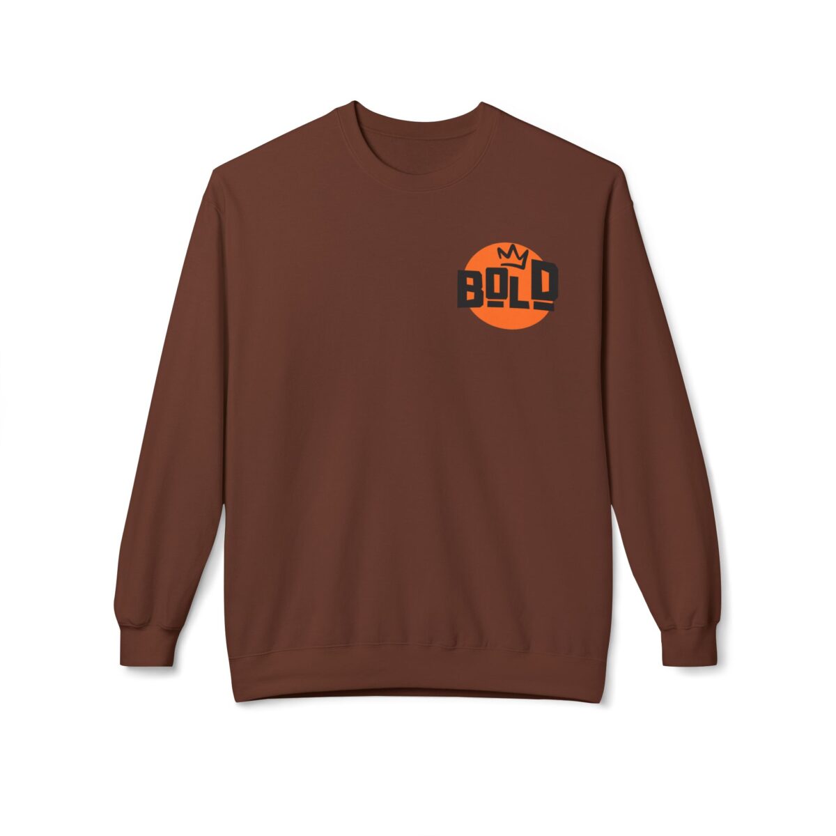 Big Bold Unisex Midweight Softstyle Fleece Crewneck Sweatshirt - Image 5