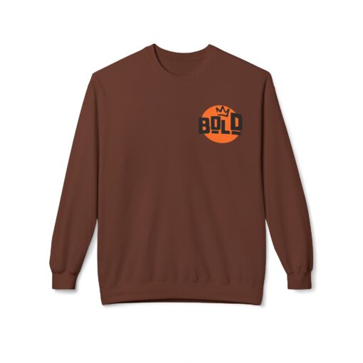 Big Bold Unisex Midweight Softstyle Fleece Crewneck Sweatshirt - Image 5