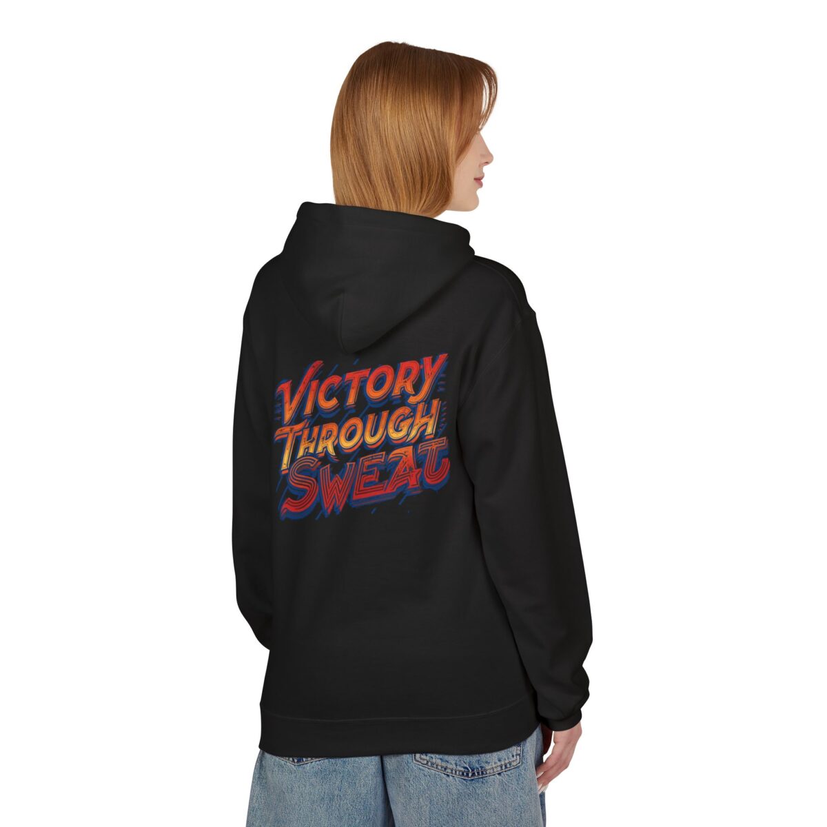 Victory through sweats Unisex Midweight Softstyle Fleece Hoodie - Image 12