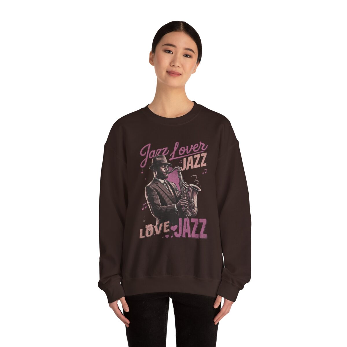Love Jazz Unisex Heavy Blend™ Crewneck Sweatshirt - Image 12