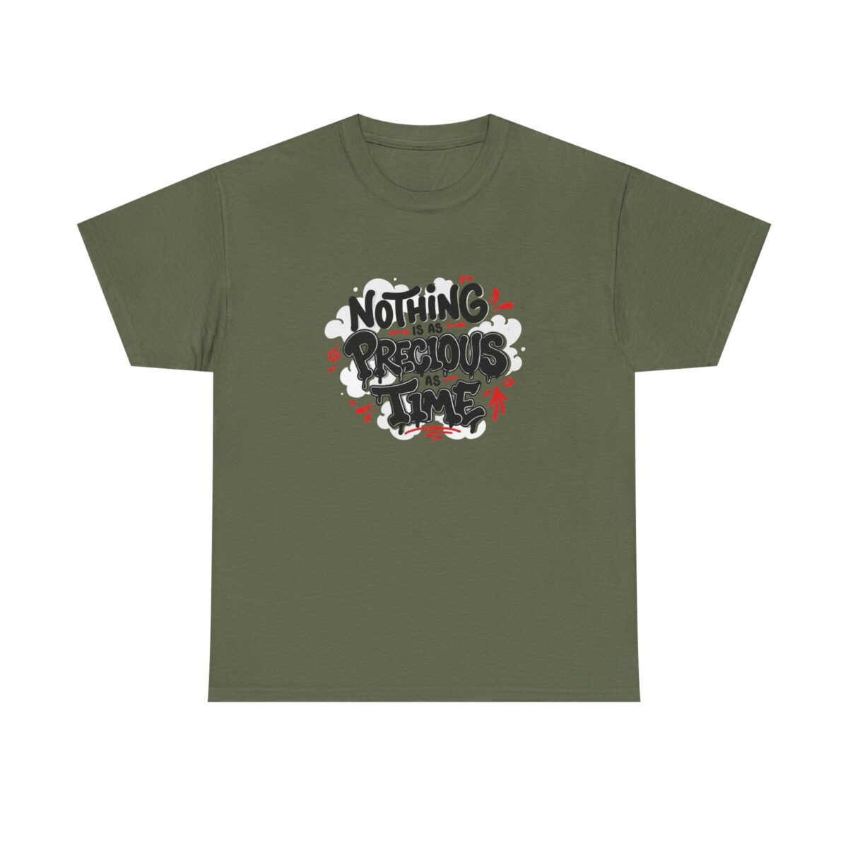 Nothing is as Precious as Time Unisex Heavy Cotton Tee - Image 29