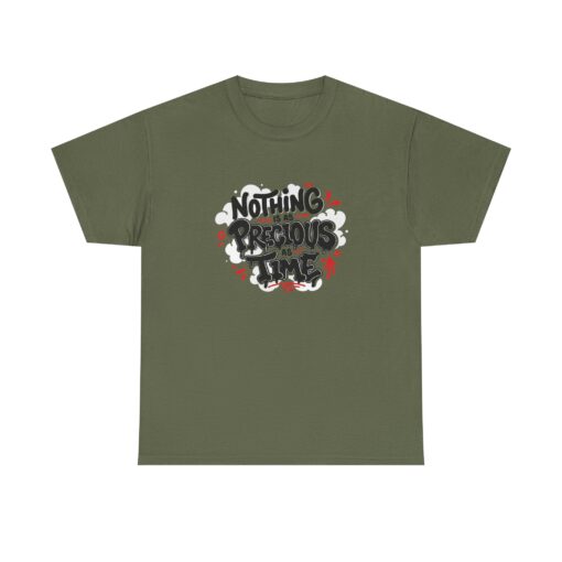Nothing is as Precious as Time Unisex Heavy Cotton Tee - Image 29