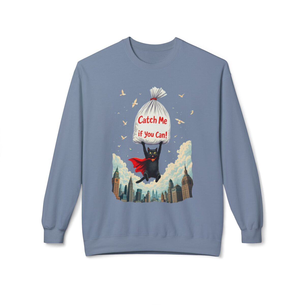 Catch me if you can Unisex Midweight Softstyle Fleece Crewneck Sweatshirt - Image 21
